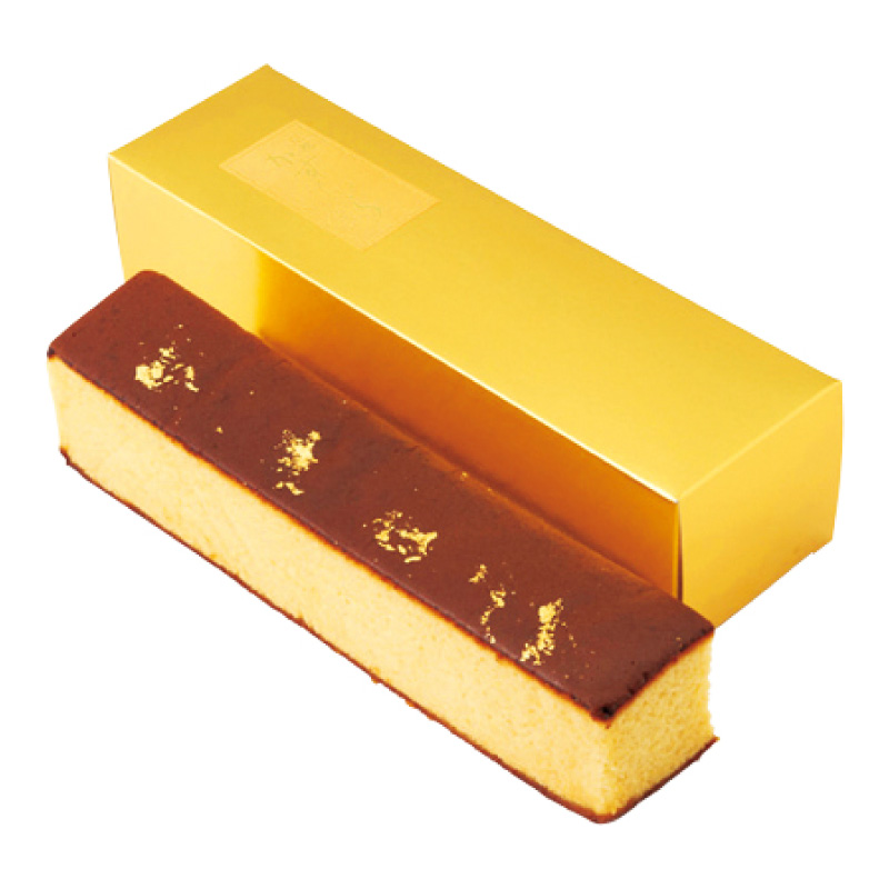京・伏見 三源庵 / 金箔カステラ