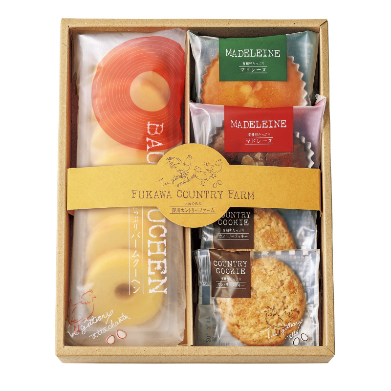 深川カントリーファーム / 有精卵を使ったこだわりスイーツセット A