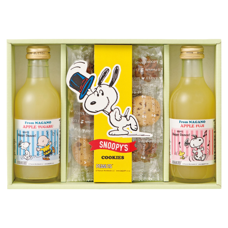 スヌーピー / ジュース＆スイーツセット A